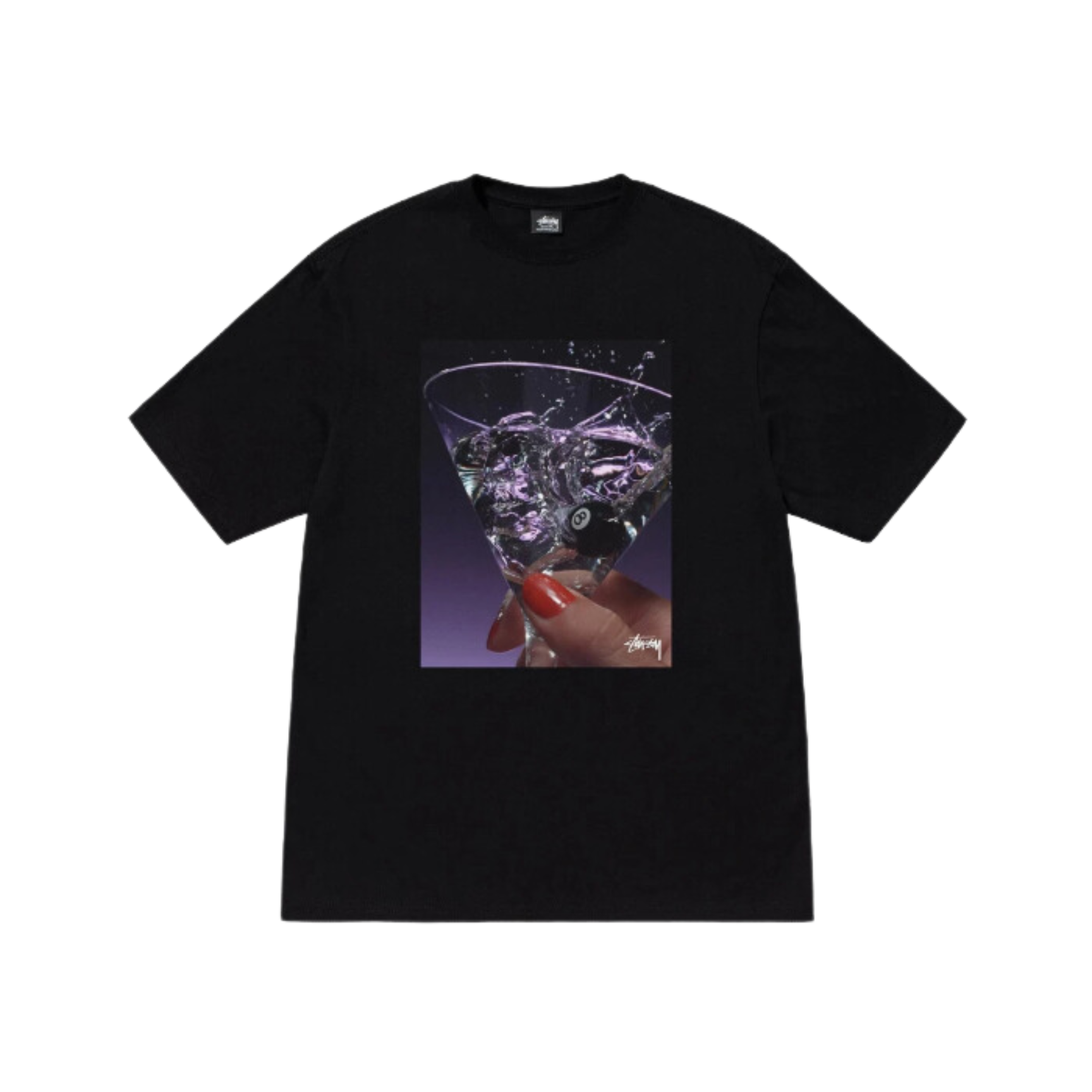 - Áo thun Stussy Martini form rộng nam nữ unisex