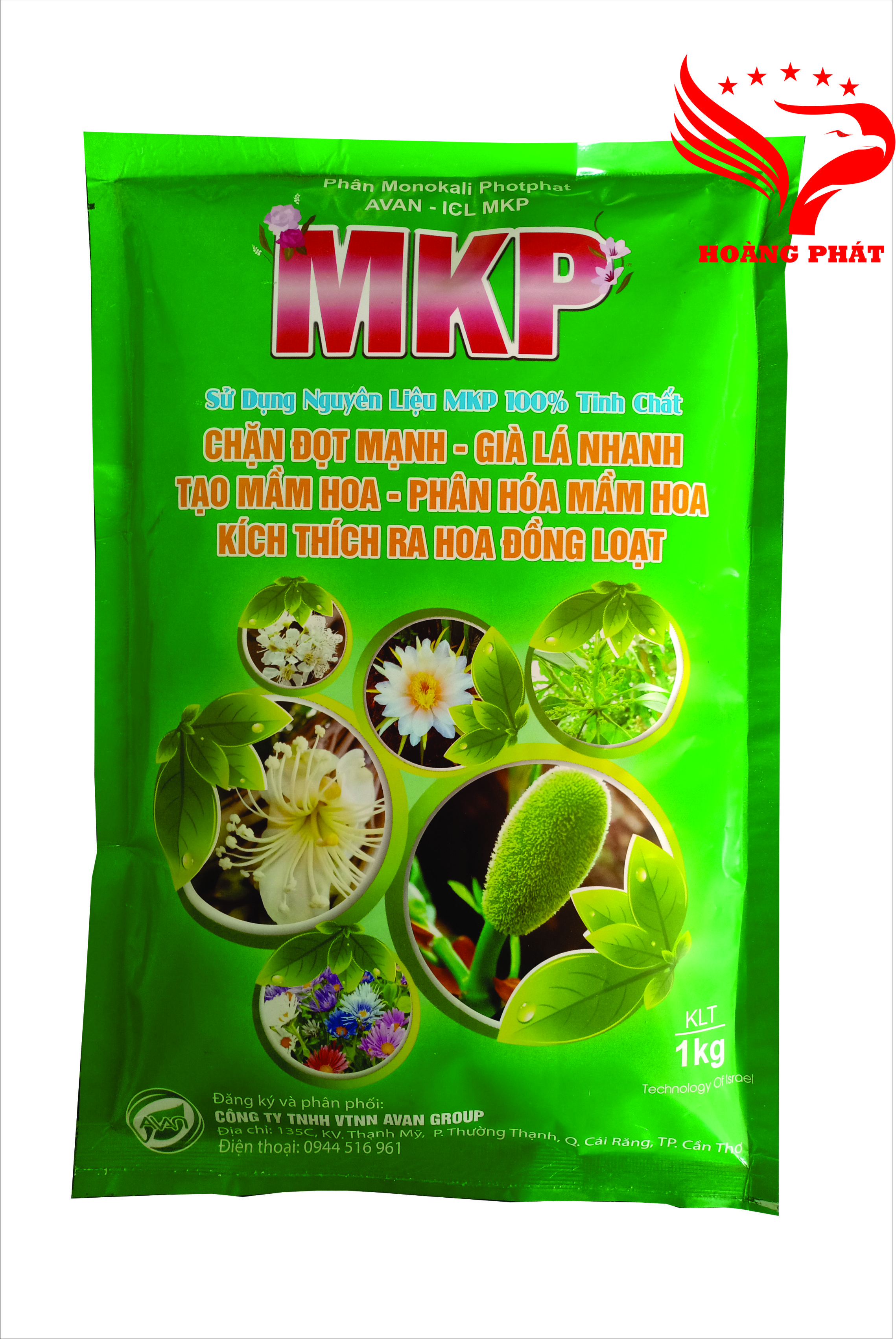 Tạo mầm hoa mkp 1kg - chặn đọt mạnh - già lá nhanh - phân hóa mầm hoa - kích thích ra hoa đồng loạt