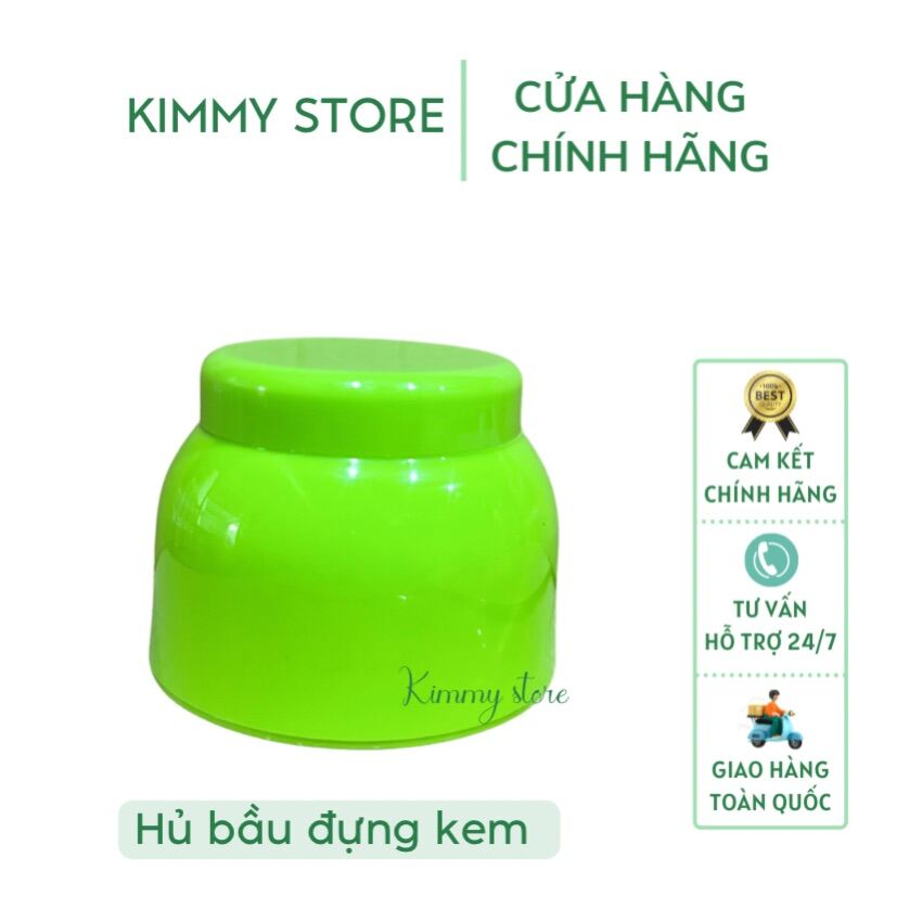 [HCM]Hủ nhựa đựng kem bầu 150g màu xanh lá