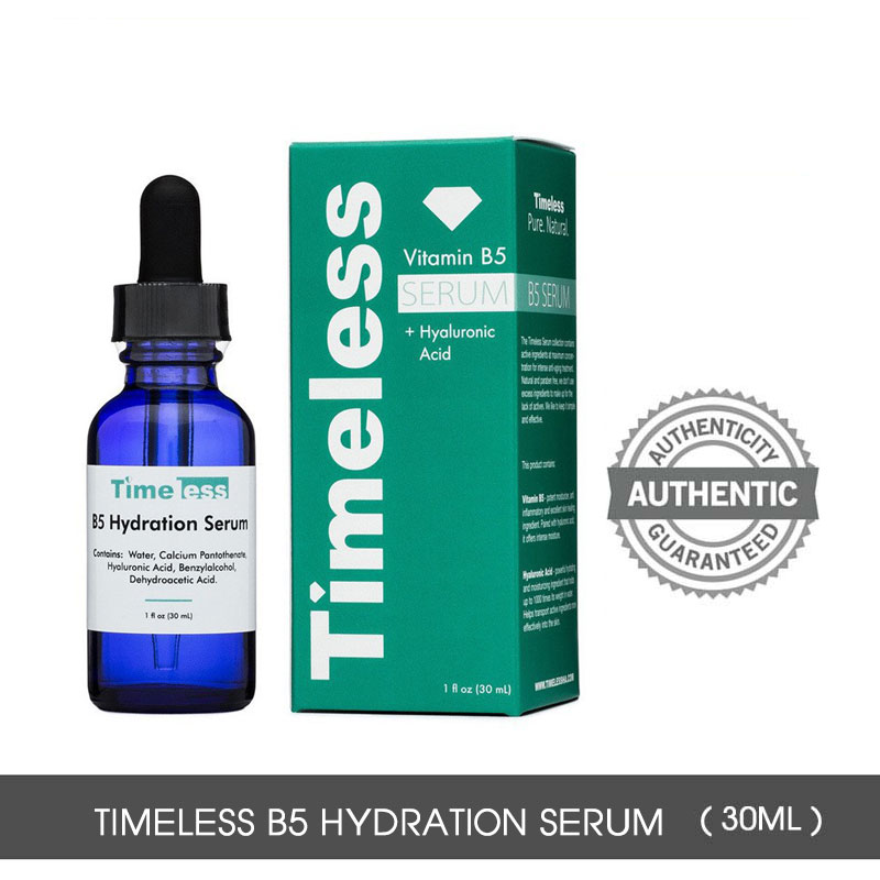 Timeless Vitamin B5 Hydration Serum Cấp Ẩm Phục Hồi Da Hư Tổn 30ml