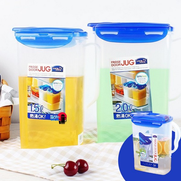 Bình nước lock&lock dạng rót jug 1.5l hpl733 2l hpl735 3l hap607