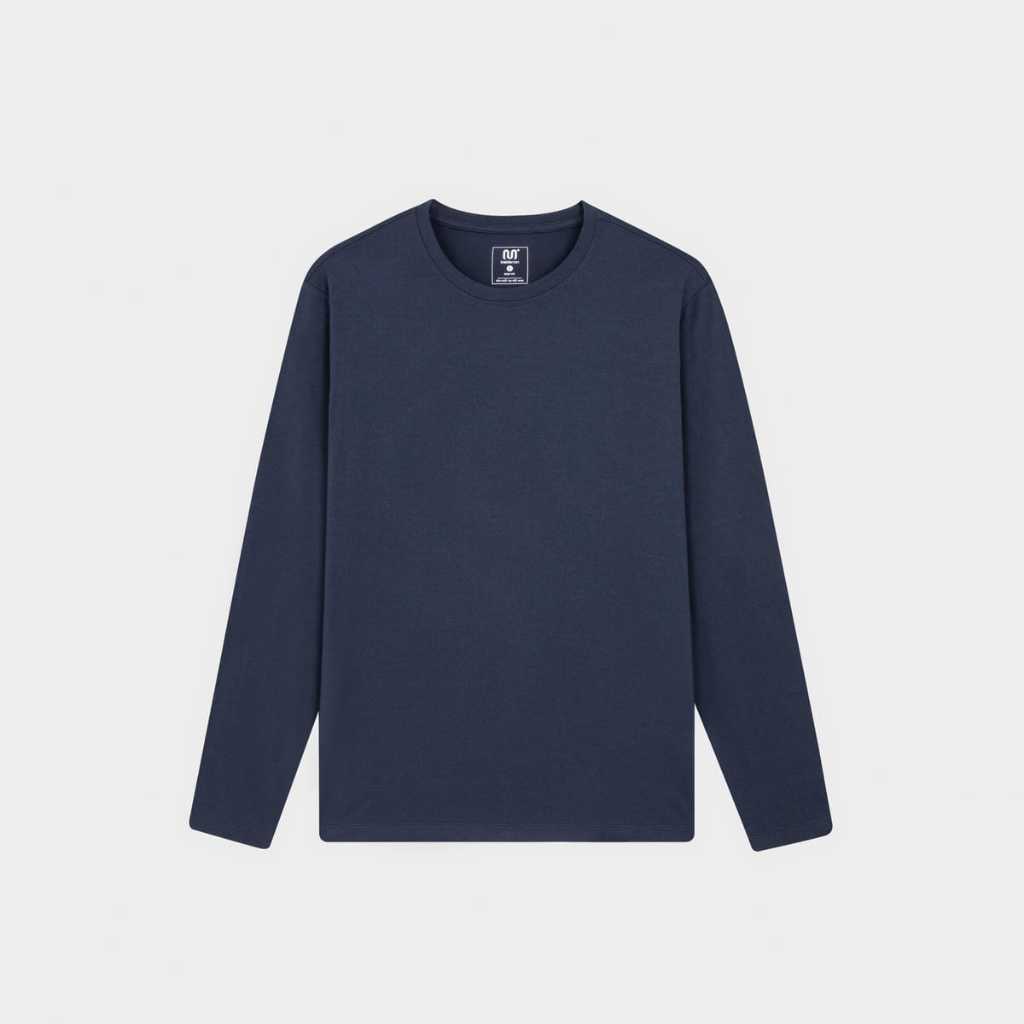 Áo giữ nhiệt nam cổ tròn Aristino x Insidemen co giãn 4 chiều giữ nhiệt tốt ILT025EDP01