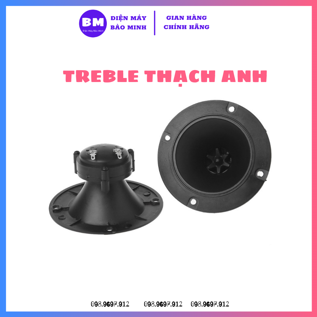 Bộ 2 loa treble thạch anh - Loa siêu treble - Loa treble rời - Loa gắn trực tiếp âm ly cho âm trép leng keng tí tách rất vui tai