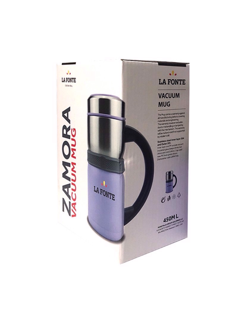 Bình giữ nhiệt la fonte 450ml màu tím - 3000730