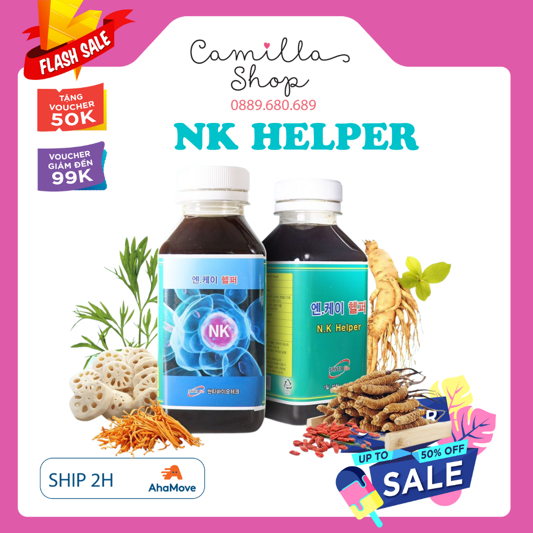 Thảo dược bổ phổi Nk helper 300ml dạng uống