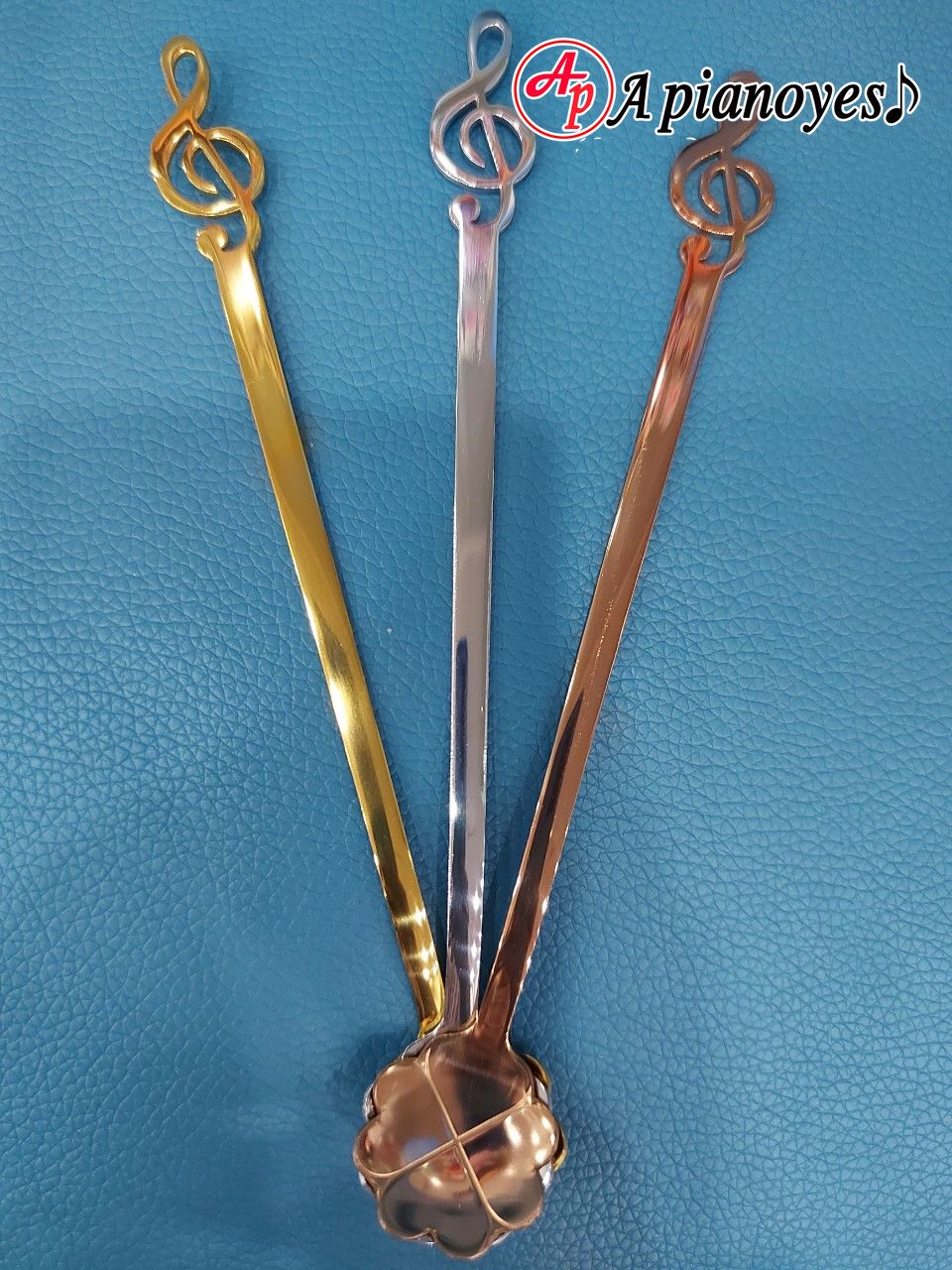 [HCM]MUỖNG CAFE HỌA TIẾT KHÓA SOL SIÊU XINH nhiều màu lựa chọn