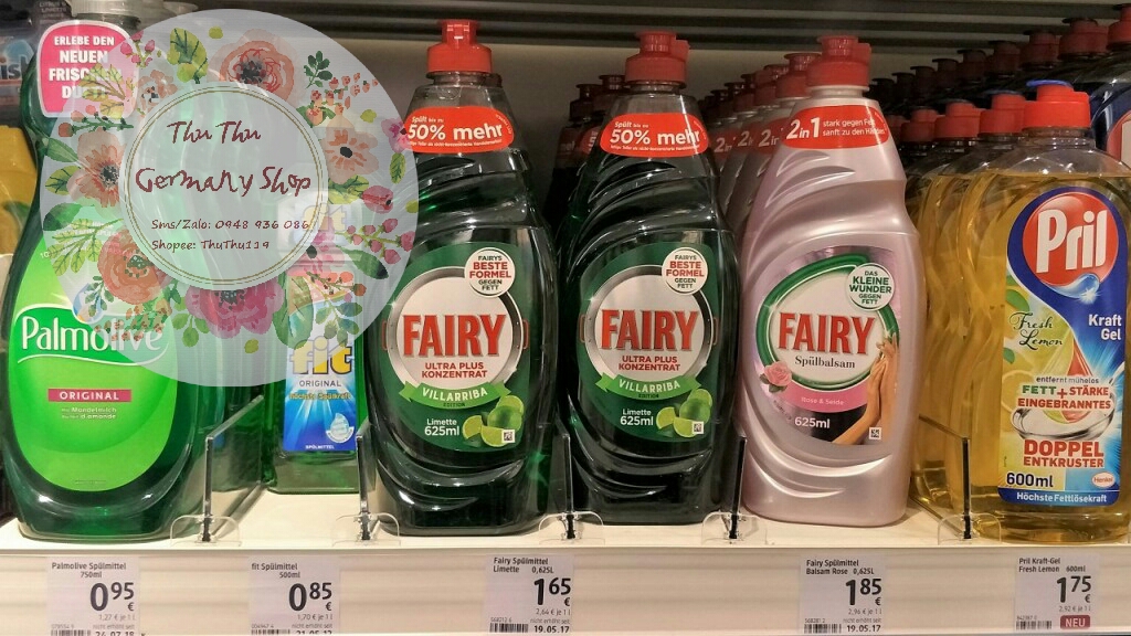 Nước rửa chén bát Fairy Đức