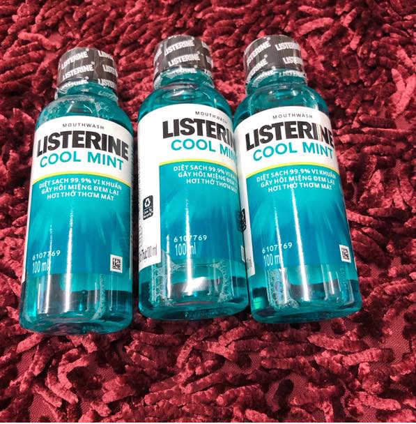 Nước súc miệng listerin 100ml