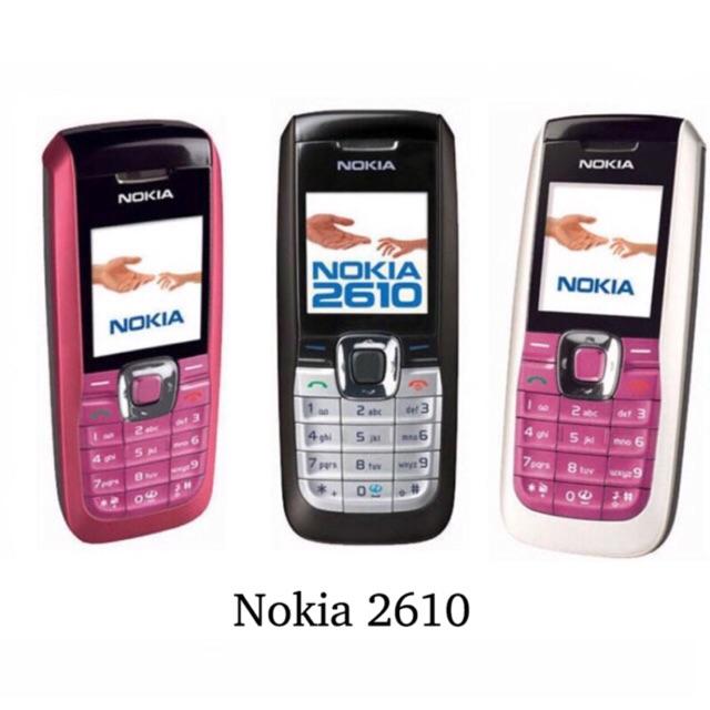 Điện thoại nokia 2610 - pin sạc đầy đủ
