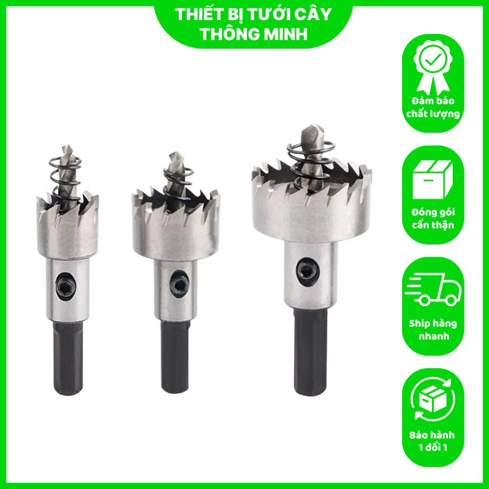 Mũi khoan khoét lỗ tròn 16 - 28mm chính hãng