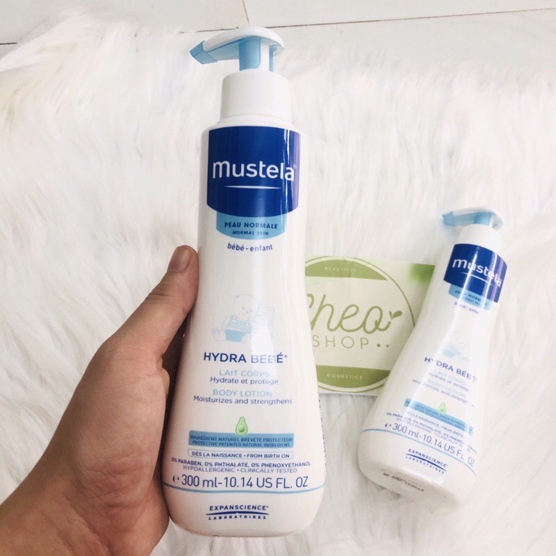 Kem Dưỡng Da Toàn Thân Mustela Hydra Bebe Body Lotion