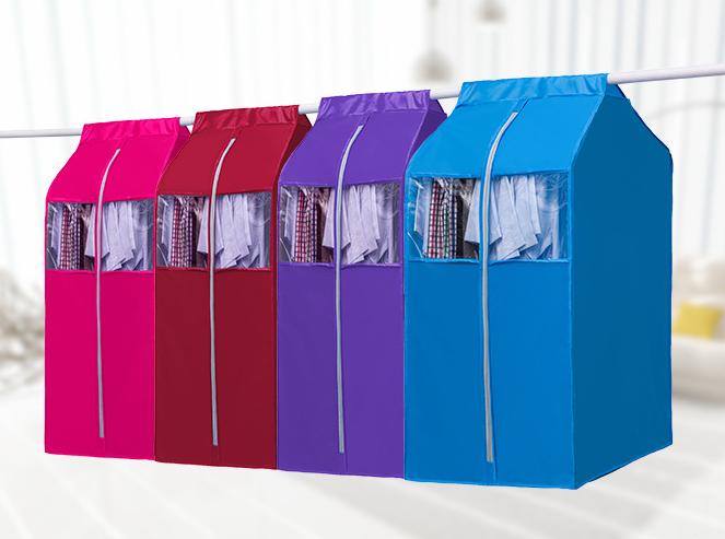 [HCM]Tủ treo quần áo chống bụi bẩn có khóa kéo Tủ treo bảo vệ quần áo Tủ vải treo quần áo Tủ quần áo