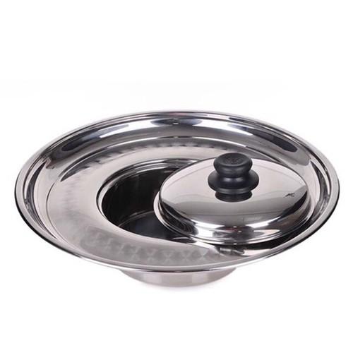 Nồi lẩu sống mâm vành 16cm Thaphafac inox cao cấp