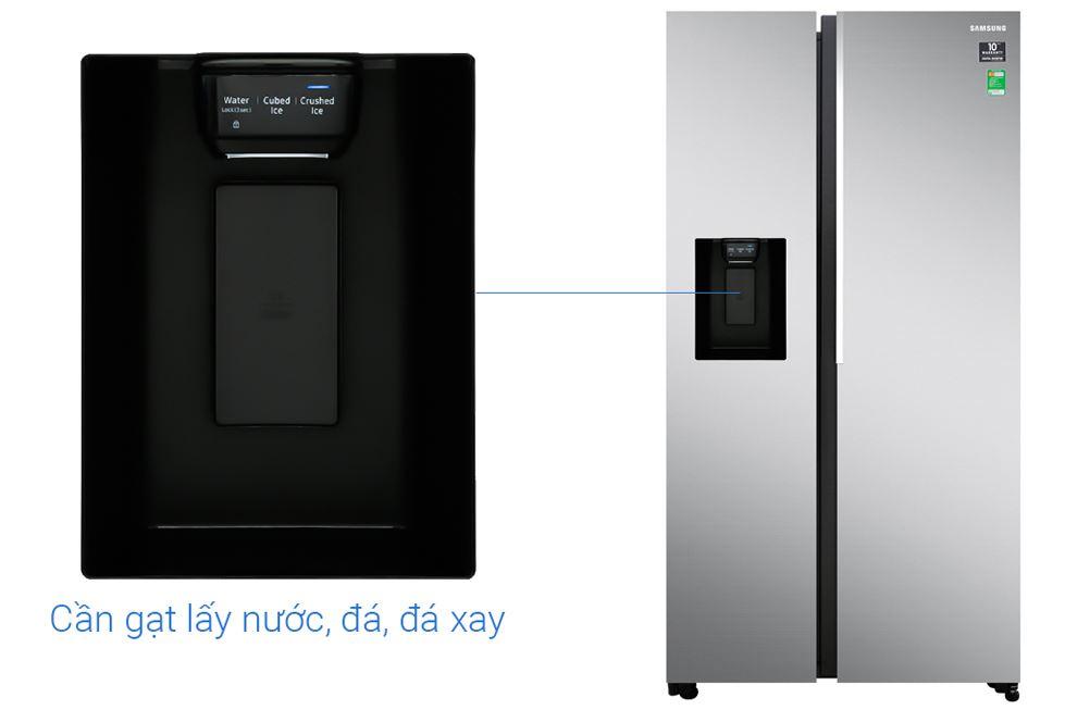 Tủ lạnh samsung rs64r5101sl/sv inverter 617l new 2019
