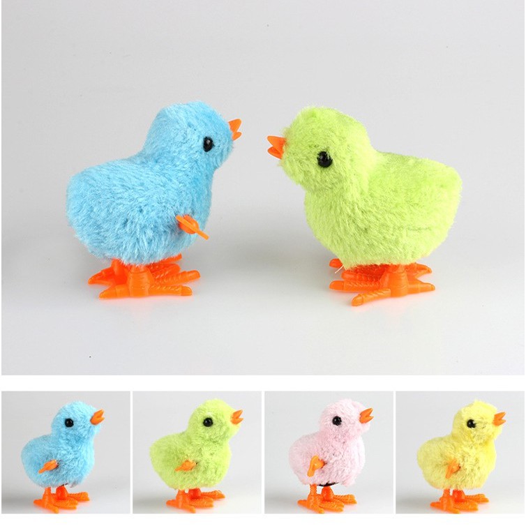 [HCM](CÓ VIDEO) Gà trống/ gà con dây cót đáng yêu (giao màu ngẫu nhiền)