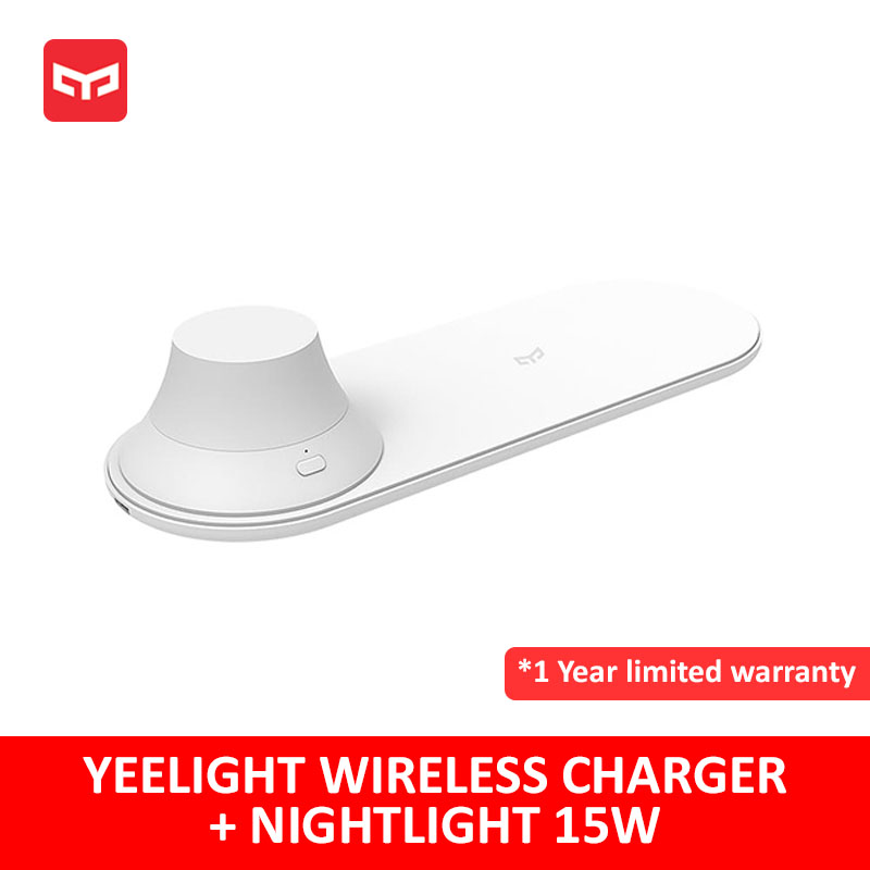 Đèn ngủ Yeelight kèm sạc không dây nhanh , đèn ngủ thông minh, đèn cảm ứng,5V-2700K, YLYD08YI, SHS Vietnam