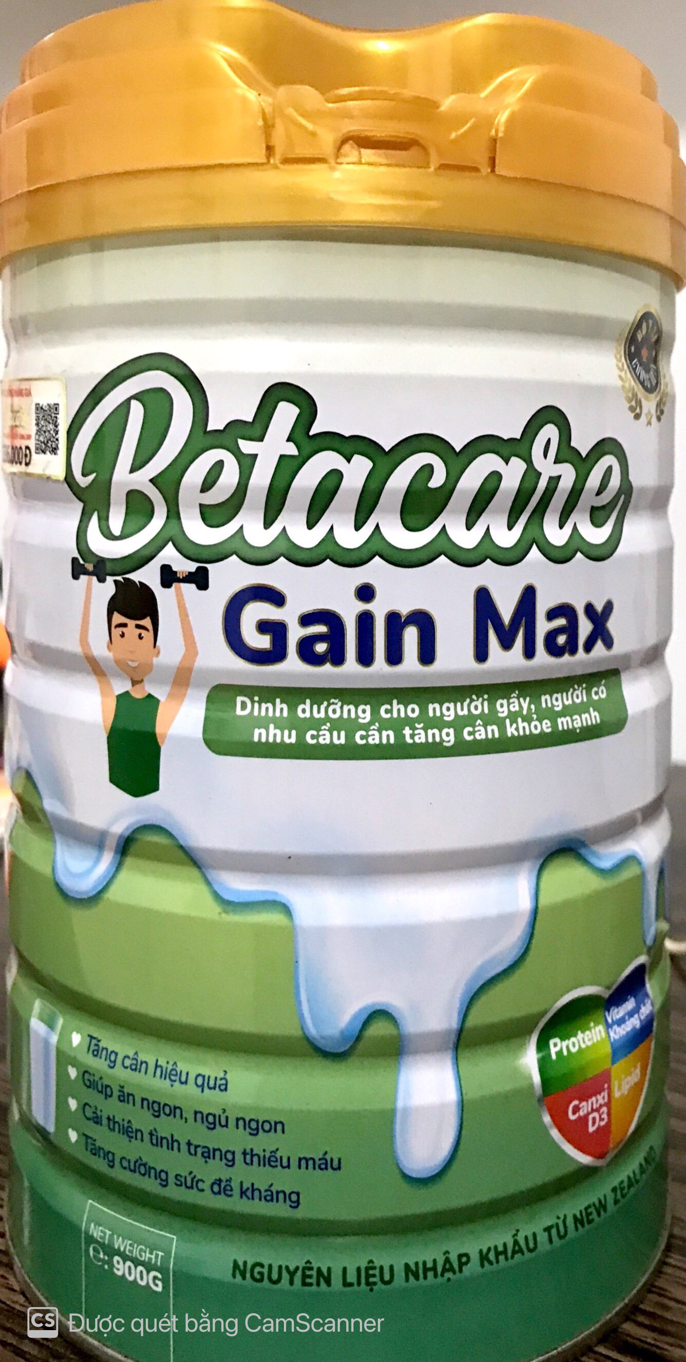 Sữa Bột Betacare Gain Max ,Sữa Dành Cho Người Gầy