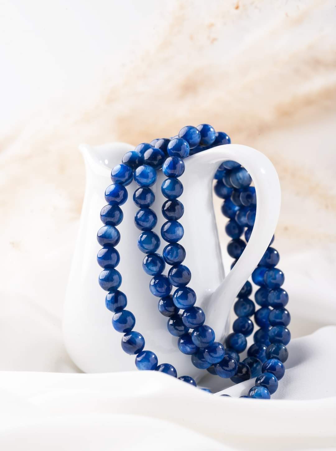 [HCM]Vòng tay đá thiên nhiên quấn 3 vòng - tóc đen Kyanite tóc tam tài tourmaline ưu linh đa sắc ... chuỗi chập 3 siêu xinh thời trang - xưởng buôn đá phong thủy Huỳnh Đào