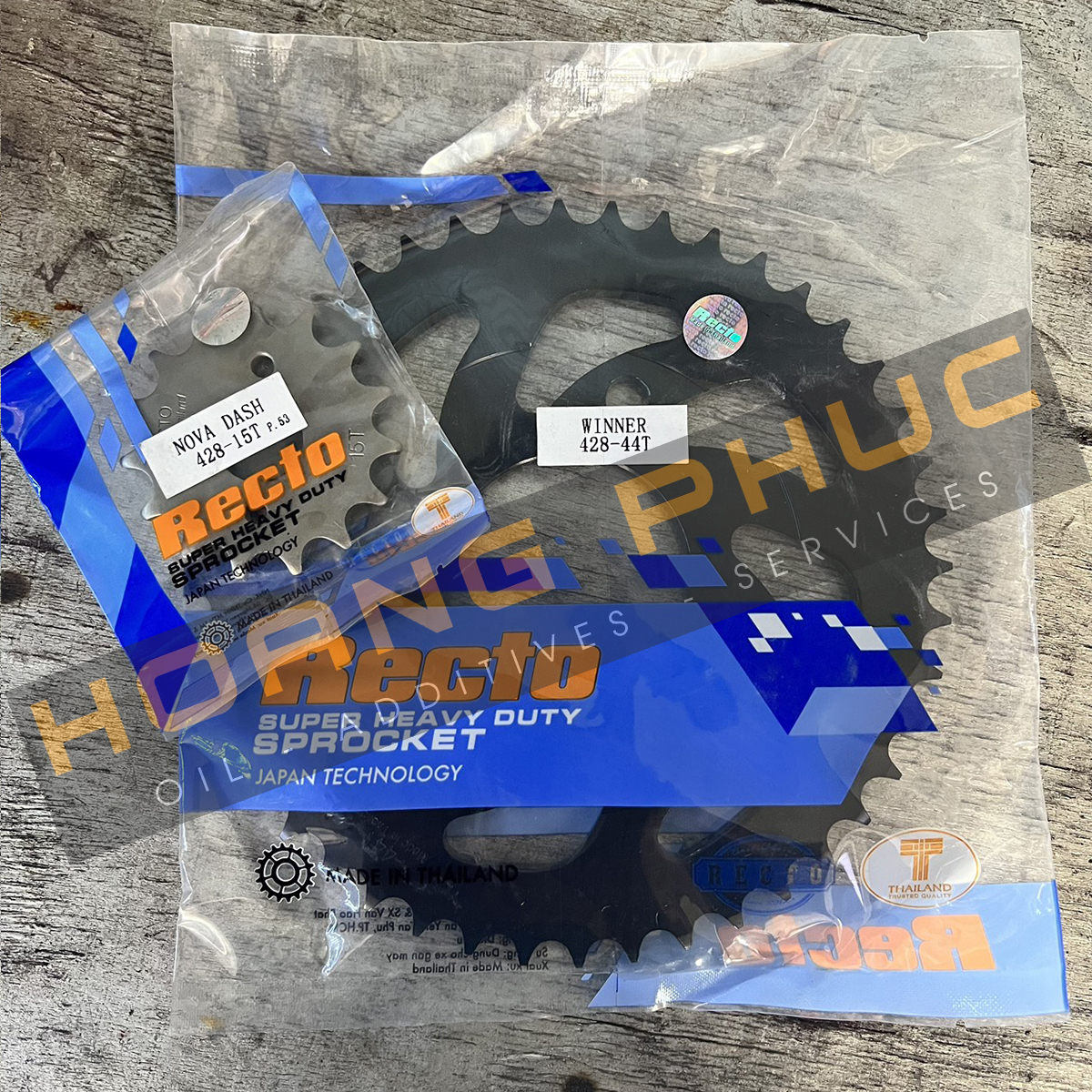 Nhông dĩa recto honda winner 150 / x / v3