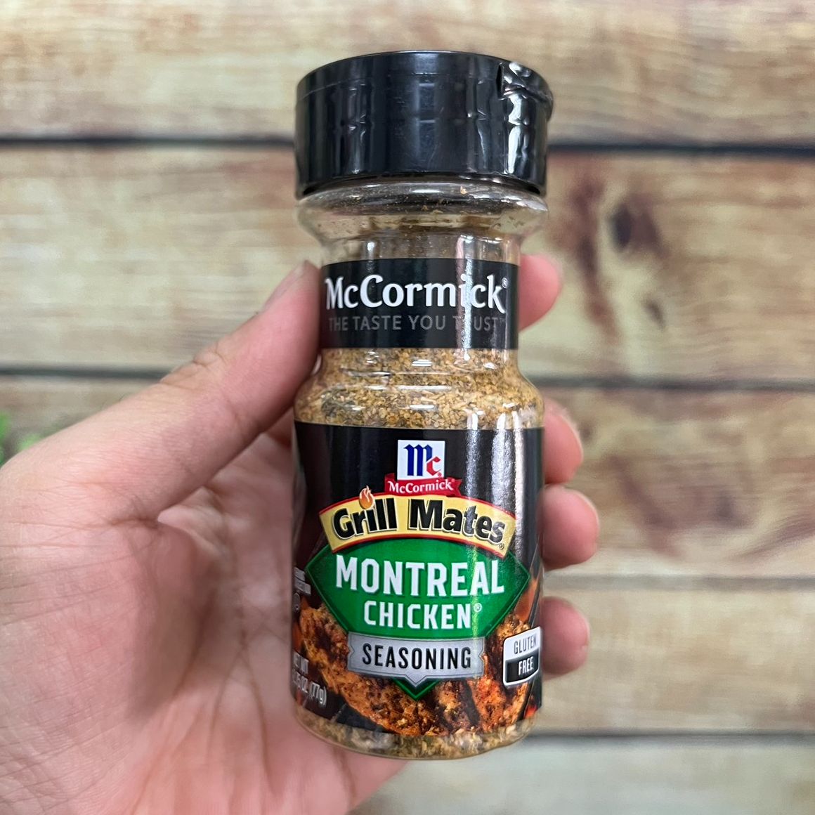 Gia vị ướp gà tự nhiên McCormick Grill Mates Montreal Chicken Seasoning 77G | Gia vị ăn kiêng KHÔNG CALO của Mỹ