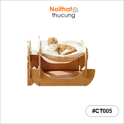 [HCM]Giường Ngủ Cho Mèo Cực Kì Dễ Thương CT005 -  Nội Thất Thú Cưng