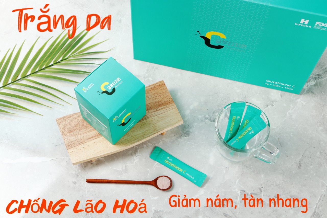 Uống trắng da glutathione c premium- 글루타치온 c