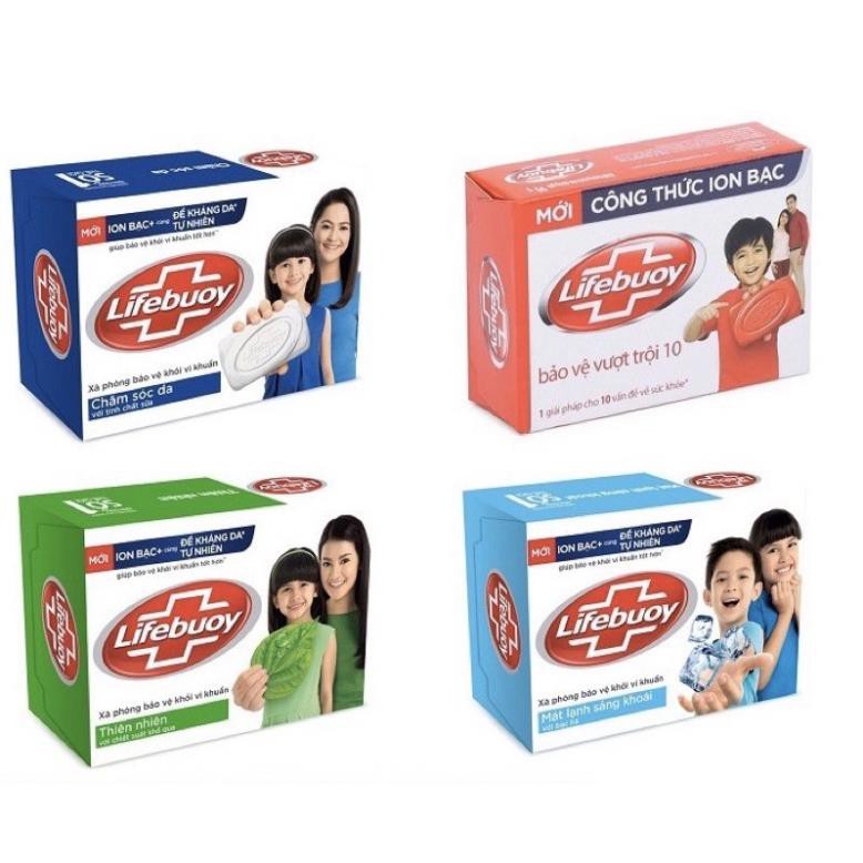 Combo 4 cục xà bông diệt khuẩn 90g lifebuoy