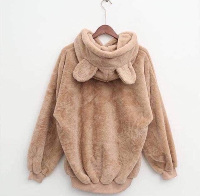 Văn đức Fashion - ÁO KHOÁC LÔNG TAI GẤU SANG CHẢNH KÈM HÌNH THẬT