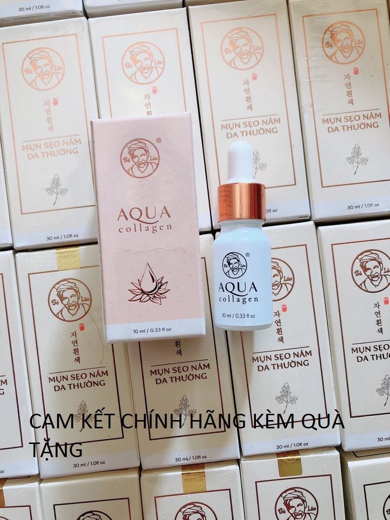Dưỡng ẩm da aqua colagen bà lão - dưỡng da