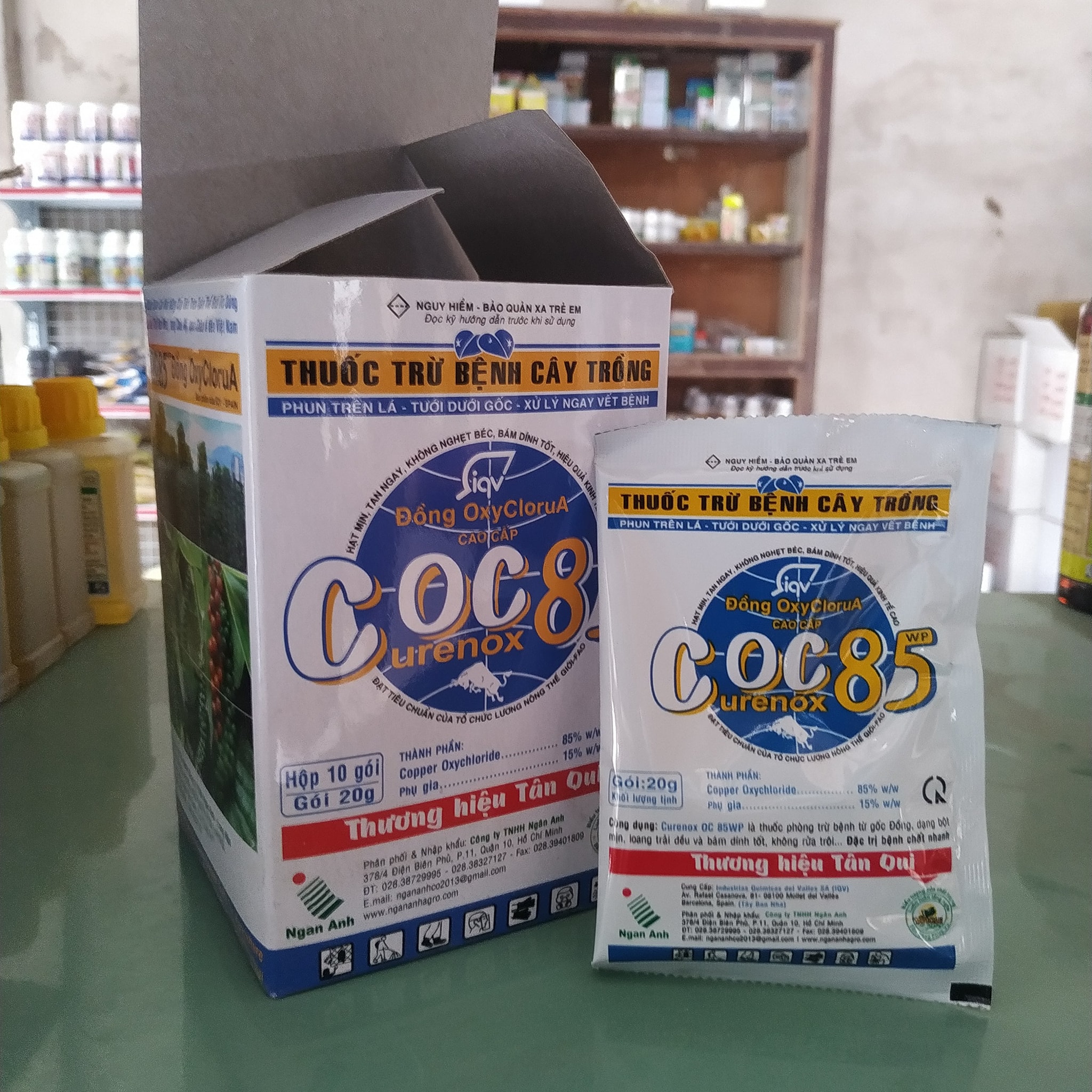 Thuốc trừ bệnh Coc 85 - 1 hộp (10 gói)