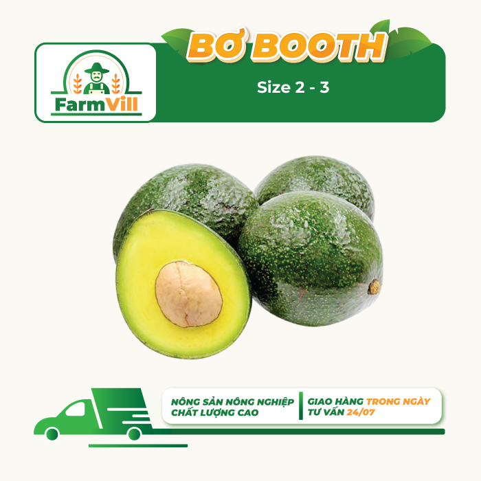 - bơ booth 1kg
