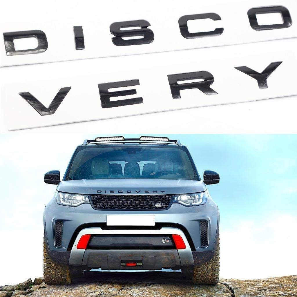 Tem discovery trang trí oto hàng 9d chữ nổi sơn đẹp