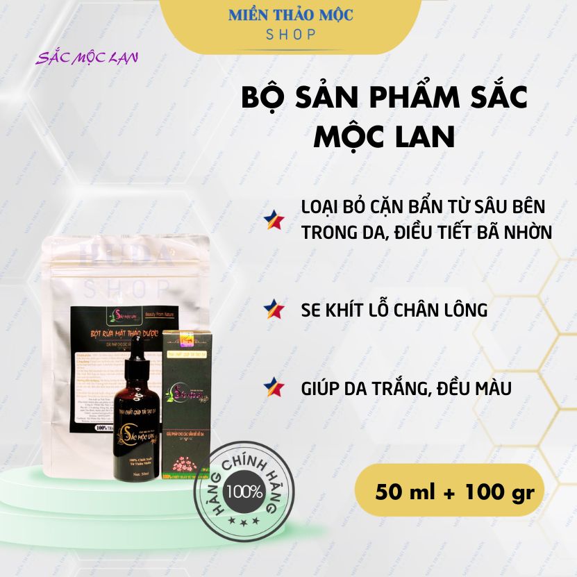 Sắc Mộc Lan - Bộ sản phẩm Sắc Mộc Lan