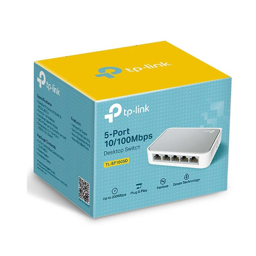 Bộ chia mạng switch tp-link 5 port tl-sf1005d -