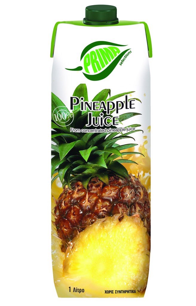 Nước ép thơm 100% prima 1l