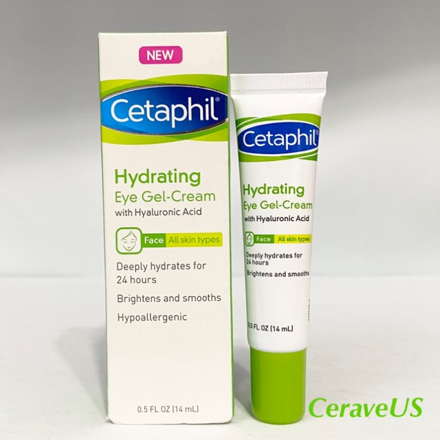 [HCM]Kem Dưỡng Ẩm Vùng Mắt Cetaphil Hydrating Eye Gel Cream 14Ml