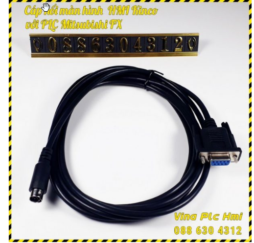 Cáp nối màn hình HMI Kinco với PLC Mitsubishi FX