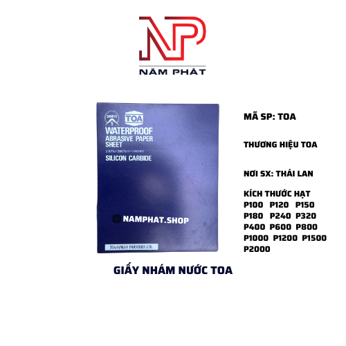 Giấy nhám toa thái