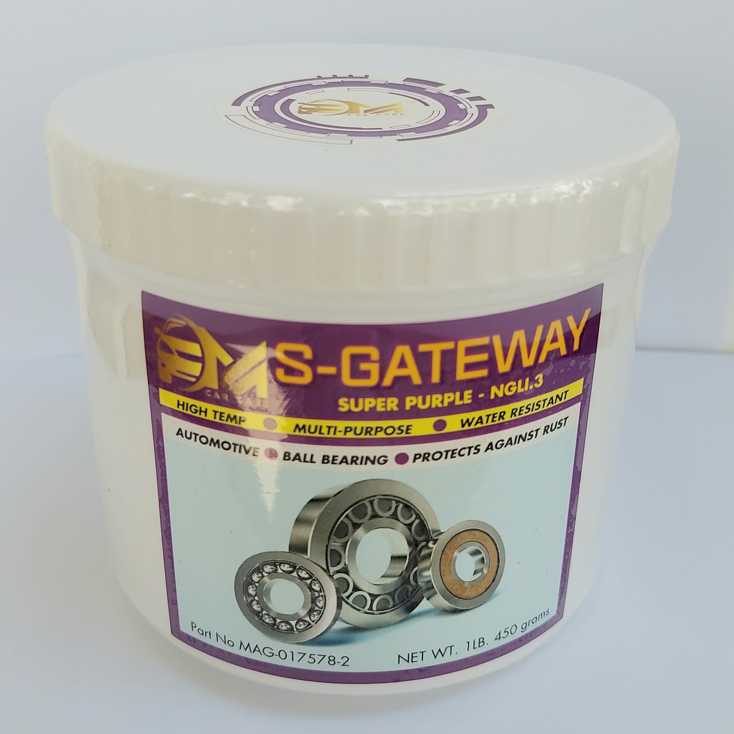 [MỠ TÍM CHỊU NHIỆT CỰC ÁP] S-GATEWAY SUPER PURPLE NGLI3 trọng lượng 450gr