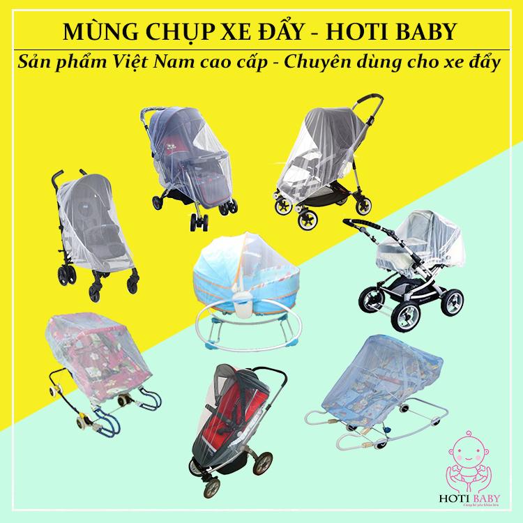 Mùng chụp - Màn chụp chống muỗi cho xe đẩy em bé - HOTI BABY - 150cm x 150cm