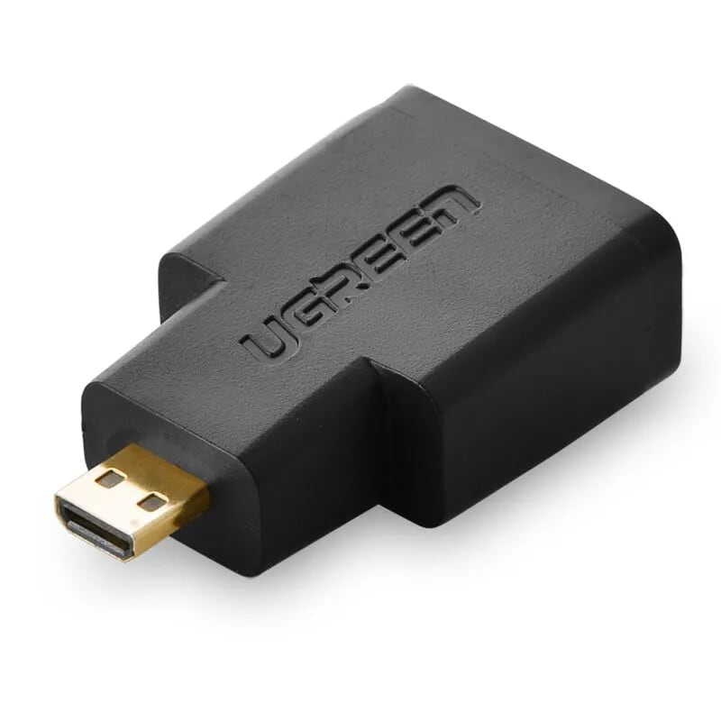 Ugreen 20106 màu đen đầu chuyển đổi micro hdmi sang hdmi 20106