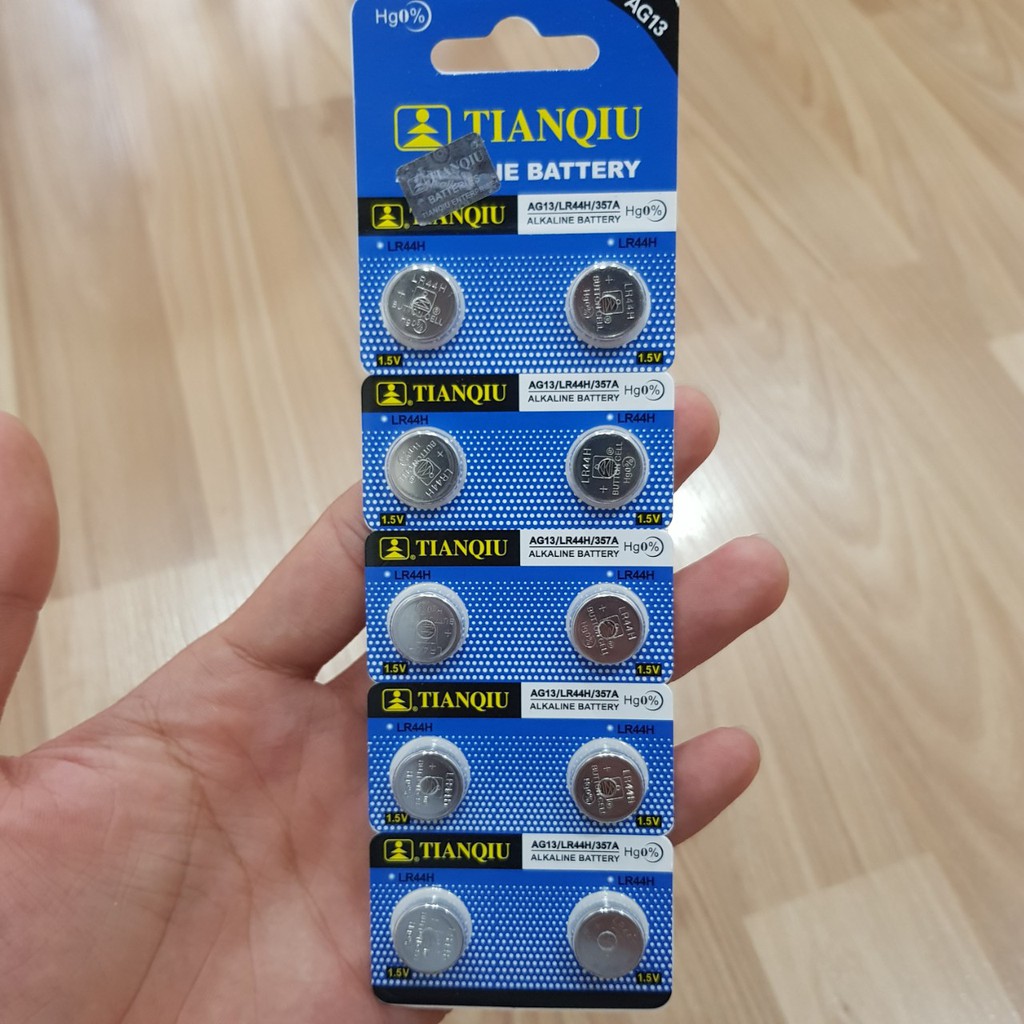 Pin lr 44 dành cho nhiệt kế điện tử đo nước