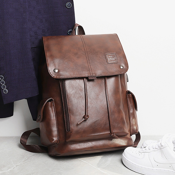 [GIÁ HỦY DIỆT] BALO DA NAM NỮ THỜI TRANG 🔥HOTTREND🔥CÓ NGĂN ĐỰNG LAPTOP SIÊU TIỆN LỢI. BA LÔ/CẶP DA SIEU MỀM CÁ TÍNH THỜI TRANG CAO CẤP 2020