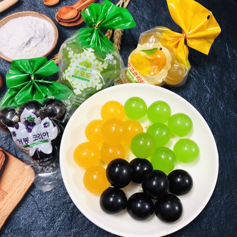Thạch nho nổ Kyoho Jelly - Hàn Quốc