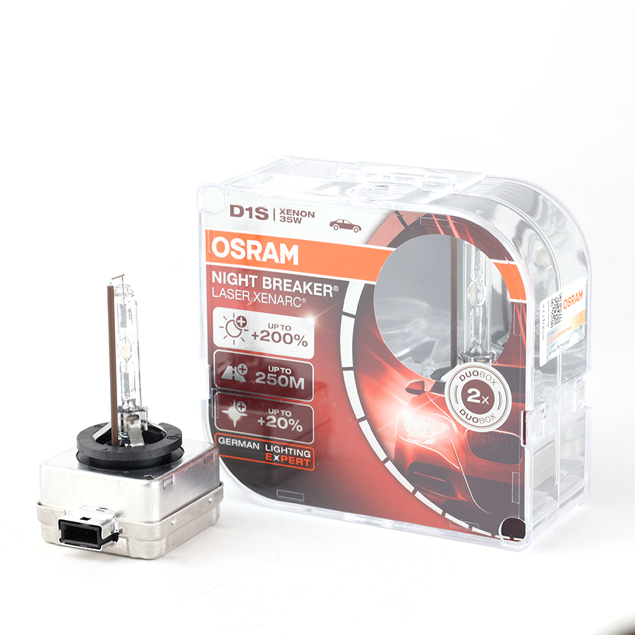 Combo 2 Bóng Đèn Xenon OSRAM Night Breaker D1S 66140XNL 12V 35W Giá 7,163,000 Đồng*Miễn phí vận chuyển