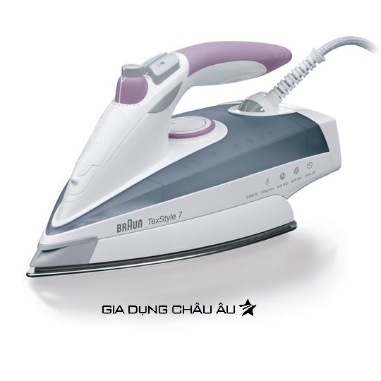 Bàn ủi hơi nước cao cấp braun ts755ea - hàng chính hãng 100% - bảo hành chính hãng 24 tháng