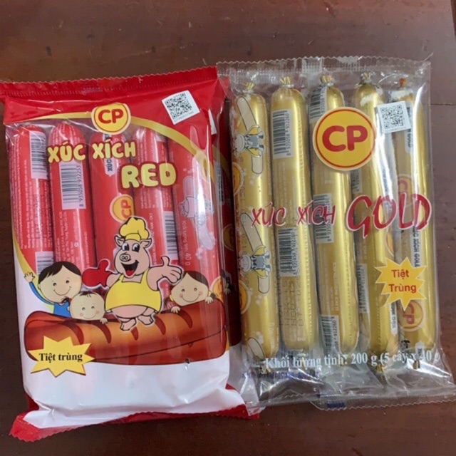 Gói xúc xích cp heo - bò gói 200g