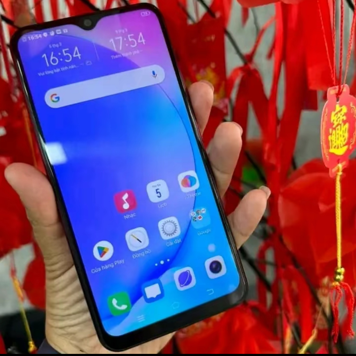 Genuine Vi Y17 Phone, 2 Sim, 8/256g Ram, Top Strong Configuration, Super Smooth for Pubg/Lien Quan/Free Fire/Tiktok