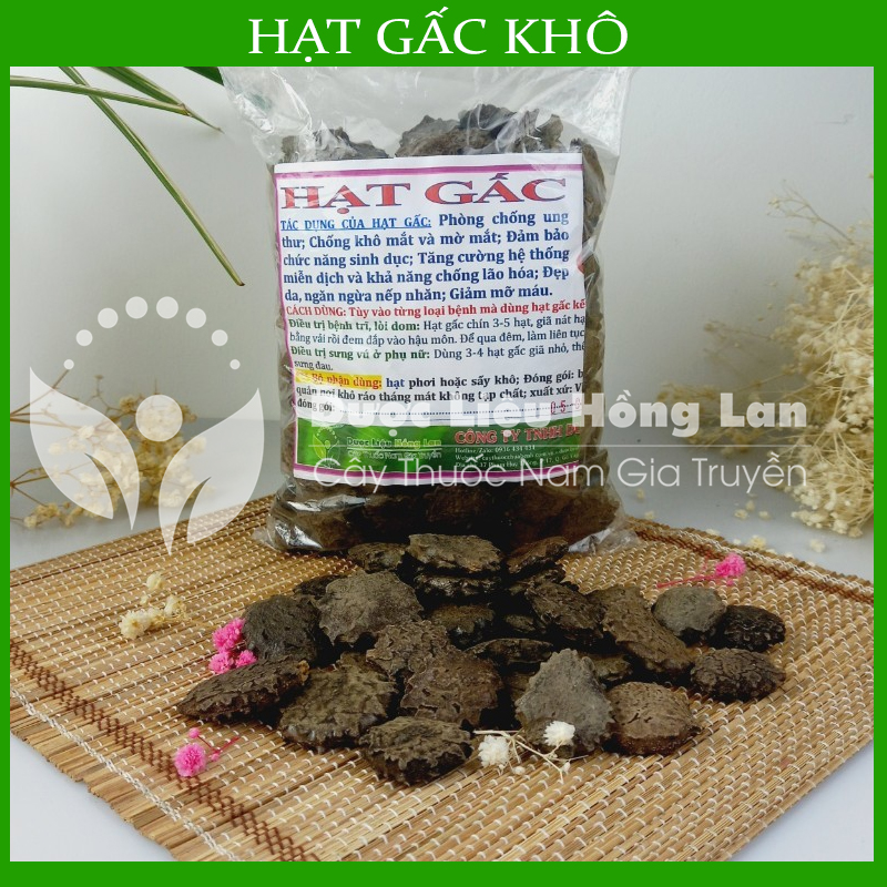 Hạt gấc khô đóng gói 1kg - hàng công ty loại 1