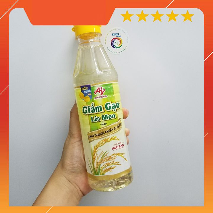 Giấm gạo lên men Ajinomoto chai 400ml